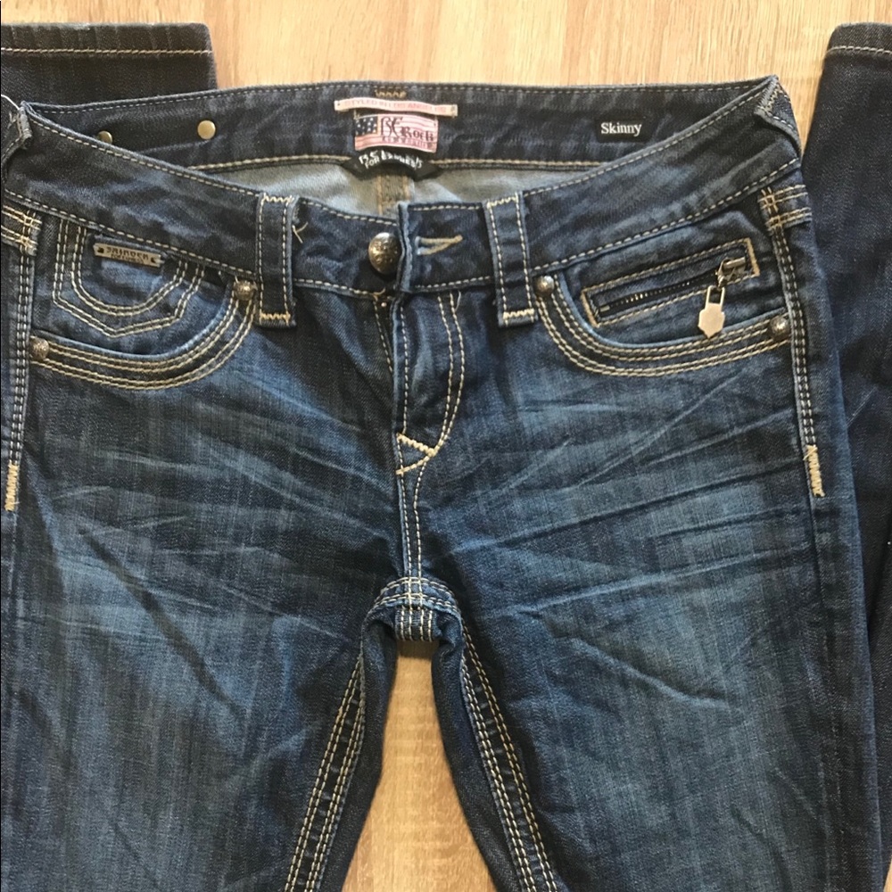 Express Rerock Skinny Jeans